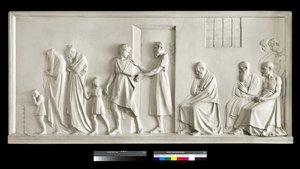 Socrate che lascia la sua famiglia