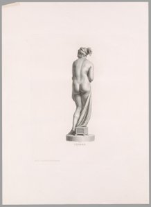 Venere, vista posteriore, da Oeuvre de Canova da Antonio Canova