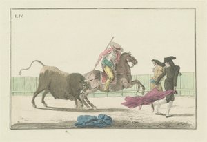 Tavola IV, dalla serie Collezione delle principali azioni di una corrida di tori da Antonio Carnicero