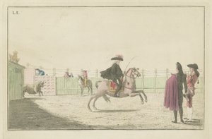 Piastra I, dalla serie Colección de las principales suertes de una corrida de toros da Antonio Carnicero