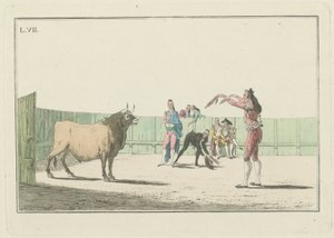 Tavola VII, dalla serie Colección de las principales suertes de una corrida de toros da Antonio Carnicero