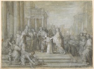 La Presentazione della Vergine al Tempio da Antonio Cavallucci