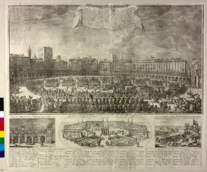 Illustrazione delle festività da Antonio Cioci or Ciocchi
