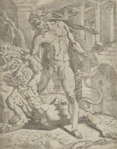 Ercole e Caco da Antonio Fantuzzi