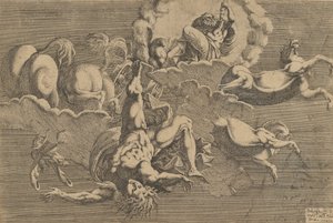 La caduta di Fetonte da Antonio Fantuzzi