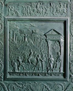 La decapitazione di San Paolo, dettaglio dalla 