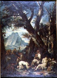 Campagna con Eremiti, c.1700-10
