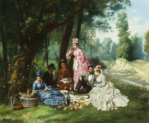 Il picnic, 1874