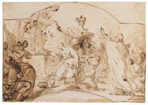 Il sacrificio di Ifigenia da Antonio Gionima