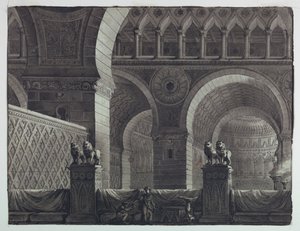 Scenografia, interno dell