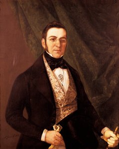 Ritratto di Manuel Breton de los Herreros (1796-1873), poeta e drammaturgo spagnolo