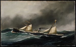 S.S. Brooklyn City, 1886 da Antonio Jacobsen