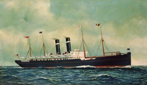 Piroscafo Kroonland da Antonio Jacobsen