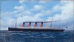 Il transatlantico Cunard Mauretania