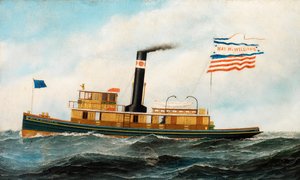Il rimorchiatore oceanico May McWilliams, ca. 1895 da Antonio Jacobsen
