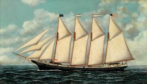 La goletta Dorothy Belle da Antonio Jacobsen