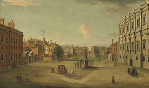 Quattro vedute di Londra: Il Giardino Privato, Whitehall