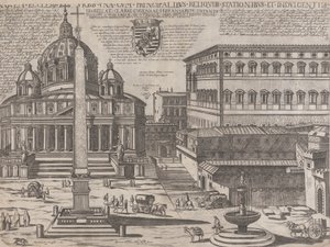 Speculum Romanae Magnificentiae da Antonio Lafreri