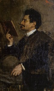 Ritratto del critico Saverio Kambo