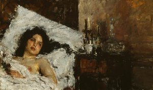 Riposo, c. 1887 da Antonio Mancini
