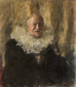 Autoritratto da Antonio Mancini