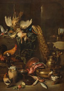La dispensa, probabilmente c. 1650-1660 da Antonio Maria Vassallo