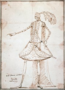 Il castrato Farinelli nel melodramma Catone in Utica da Antonio Maria Zanetti