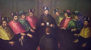 Collocazione della Biretta Dottorale da Antonio Martinez Anaya