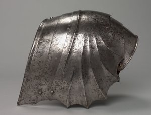 Spallaccio gotico a ventaglio, c.1485-1500 da Antonio Missaglia