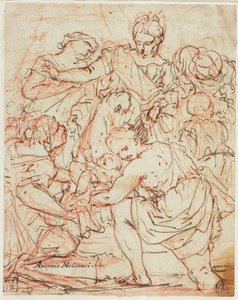Ritrovamento di Mosè da Antonio Molinari