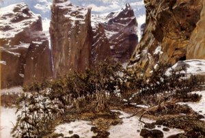Roncesvalles. Paesaggio del nord della Spagna da Antonio Munoz Degrain