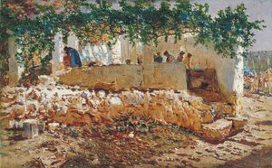 Lavandaie da Antonio Munoz Degrain