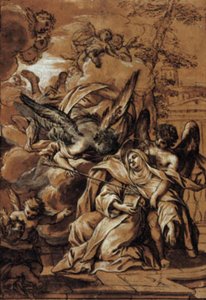 La transverberazione di Santa Teresa da Antonio Nasini