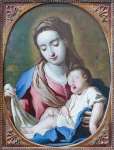 Madonna col Bambino, inizio del XVIII secolo da Antonio Paglia
