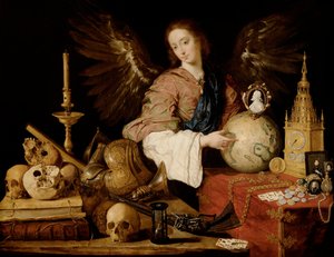 Allegoria della Vanità (dettaglio) da Antonio Pereda y Salgado