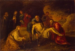 La sepoltura di Cristo, tra il 1640 e il 1650 da Antonio Pereda y Salgado de