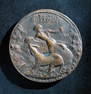 Medaglia di bronzo di Alfonso V d