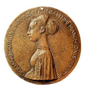 Medaglia di Cecilia Gonzaga da Antonio Pisanello