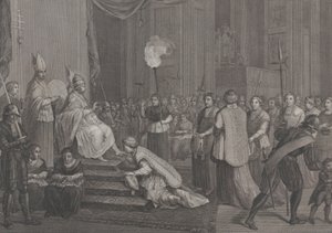 Incoronazione di Papa Pio VI, 1801 da Antonio Poggioli