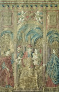 Circoncisione di San Giovanni Battista, paramenti ricamati da Antonio Pollaiuolo