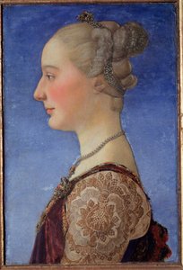 Ritratto di una dama da Antonio Pollaiuolo
