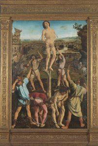 Il martirio di San Sebastiano da Antonio Pollaiuolo
