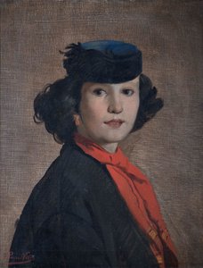 Ritratto di Nerina Badioli da Antonio Puccinelli
