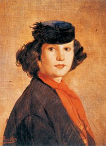 Ritratto della moglie (Nerina Badioli) da Antonio Puccinelli