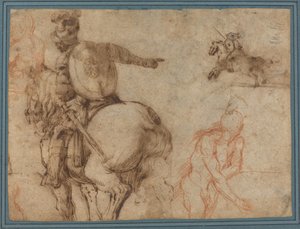 Un Soldato a Cavallo e Altri Studi da Antonio Tempesta