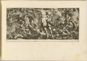 Scontro di cavalleria da Antonio Tempesta