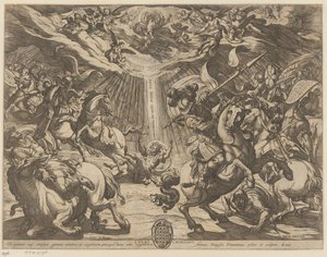 La conversione di Paolo da Antonio Tempesta