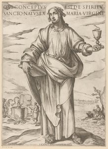 San Giovanni (serie di Cristo, Maria e gli apostoli) da Antonio Tempesta