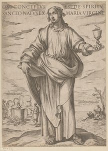 San Giovanni (Cristo, Maria e gli apostoli) da Antonio Tempesta