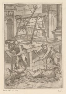 Tortura con olio bollente da Antonio Tempesta